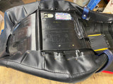 Red White Blue Flag Lowered Seat Gel Harley Bagger FLH Street Glide Ultra 2008^