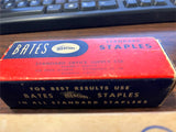 VTG Mid Century 1950s Lot of Boxes of staples Westinghouse & Bates Mercury