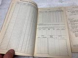 1922 Conductor Book Vintage Railroad RR Train Time book? Prr Pennsylvania PA
