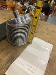 Oil filter Billet Harley Reuseable Ribbed Chopper Softail Bagger Custom W cover