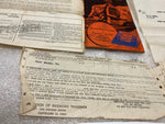 VTG 1953 Railroad RR Train Time Finance Paychecks Book Prr Pennsylvania PA