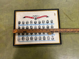 Vtg 1970s Framed Presidents Of The United States Through Nixon 11X14 Picture