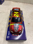 Vtg 1998 Dupoint Chromalusion Jeff Gordan 1:24 50th anniversary car bank diecast