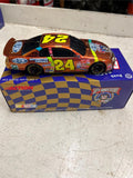 Vtg 1998 Dupoint Chromalusion Jeff Gordan 1:24 50th anniversary car bank diecast