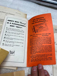 VTG 1953 Railroad RR Train Time Finance Paychecks Book Prr Pennsylvania PA