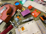 VTG 1980-90s Galoob Micro Machines Mega Lot of Playsets and Accessories