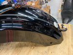 Vivid Black Rear Fender 2009^ Harley Road King Classic Silver pin Loaded Trim ba