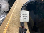 Vivid Black Rear Fender 2009^ Harley Road King Classic Silver pin Loaded Trim ba
