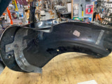 Vivid Black Rear Fender 2009^ Harley Road King Classic Silver pin Loaded Trim ba