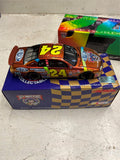 Vtg 1998 Dupoint Chromalusion Jeff Gordan 1:24 50th anniversary car diecast