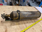 Vtg Brass Fire Extinguisher Auto Truck Bracket Pyrene Vehicle Harley Motorcycle