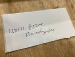 Vtg Brass Fire Extinguisher Auto Truck Bracket Pyrene Vehicle Harley Motorcycle