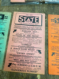 1938 Sparks Theatre Eustis FL Vtg Tickets Vauedeville Show Musical vogues Firefl