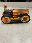 vtg 1939 Marx copper toned climbing tractor works rare collectable toy