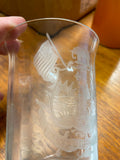 1847 Liberia commemorative Glass Flag Love Liberty Historic Colonial Anniversary
