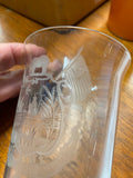 1847 Liberia commemorative Glass Flag Love Liberty Historic Colonial Anniversary