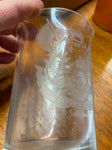 1847 Liberia commemorative Glass Flag Love Liberty Historic Colonial Anniversary