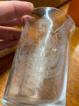1847 Liberia commemorative Glass Flag Love Liberty Historic Colonial Anniversary