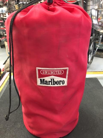 1990's Red Marlboro unlimited Sleeping bag Gear Collectible Camping Outdoor Merc