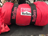 1990's Red Marlboro unlimited Sleeping bag Gear Collectible Camping Outdoor Merc