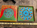 1926 Dickory Dock Peg Game Aderman Fairchild Board Puzzle Vtg Antique Early