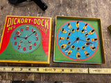 1926 Dickory Dock Peg Game Aderman Fairchild Board Puzzle Vtg Antique Early