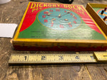 1926 Dickory Dock Peg Game Aderman Fairchild Board Puzzle Vtg Antique Early
