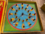 1926 Dickory Dock Peg Game Aderman Fairchild Board Puzzle Vtg Antique Early