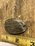 Vtg Harley Davidson Screw on Badge Emblem J JD V VL Bicycle? Acc Knucklehead Pan