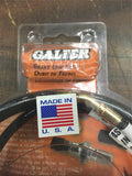 Galfer Front Superbike Black Brake Line Kit 2006-2008 Kaw X10 NOS Brass Fittings