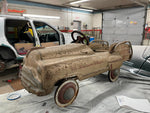 Vtg 1940's Pontiac Murray Station Wagon Pedal Car Unrestored Original Survivor!