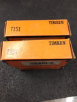 Thrust roller Bearing T151-Timken, Inner Diam38.356mm outer diam 72.619mm