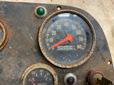 Vtg International Truck Speedometer Tach Cluster Ignition Switch Amp Gauge Assy!