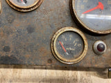 Vtg International Truck Speedometer Tach Cluster Ignition Switch Amp Gauge Assy!
