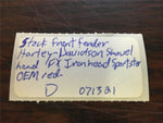 Stock front fender Harley-Davidson Shovelhead FX Ironhead Sportster OEM red