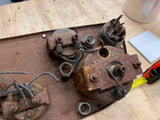 Vtg International Truck Speedometer Tach Cluster Ignition Switch Amp Gauge Assy!