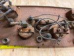 Vtg International Truck Speedometer Tach Cluster Ignition Switch Amp Gauge Assy!