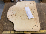 Vtg Mudflap White Jewel Trim Harley Panhead Knucklehead Shovelhead Indian Chief