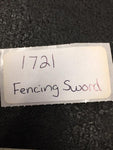 Vintage French Fencing Sword Antique Rapier Foil 12 epee 1900's? Collectible