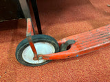 vtg original 1950s Hamilton Red push Scooter Mid Century children's toy