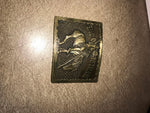 End Of The Trail Solid Brass Belt Buckle Award Winning Design Medals J. E Fraser