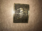 End Of The Trail Solid Brass Belt Buckle Award Winning Design Medals J. E Fraser