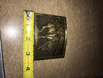 End Of The Trail Solid Brass Belt Buckle Award Winning Design Medals J. E Fraser