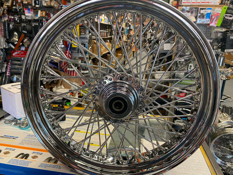 80 Spoke Front Wheel Harley 2000^ 3/4 Softail Heritage Fatboy Chopper 3.00x18