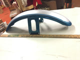 Aqua Blue silver Harley-Davidson front fender FXST NOS Softail Wide Glide OEM