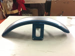 Aqua Blue silver Harley-Davidson front fender FXST NOS Softail Wide Glide OEM