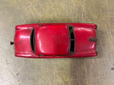 vtg Mid Century Made In Japan Tin Bettery Operated Red Fat Car 7.5" Long