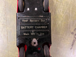 vtg Mid Century Made In Japan Tin Bettery Operated Red Fat Car 7.5" Long