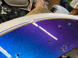 Factory Custom Purple black White Ice Pearl Heritage Softail 2010 Front Fender