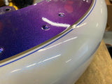 Factory Custom Purple black White Ice Pearl Heritage Softail 2010 Front Fender